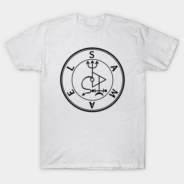 Samael Sigil - Classic Version T-Shirt by SFPater